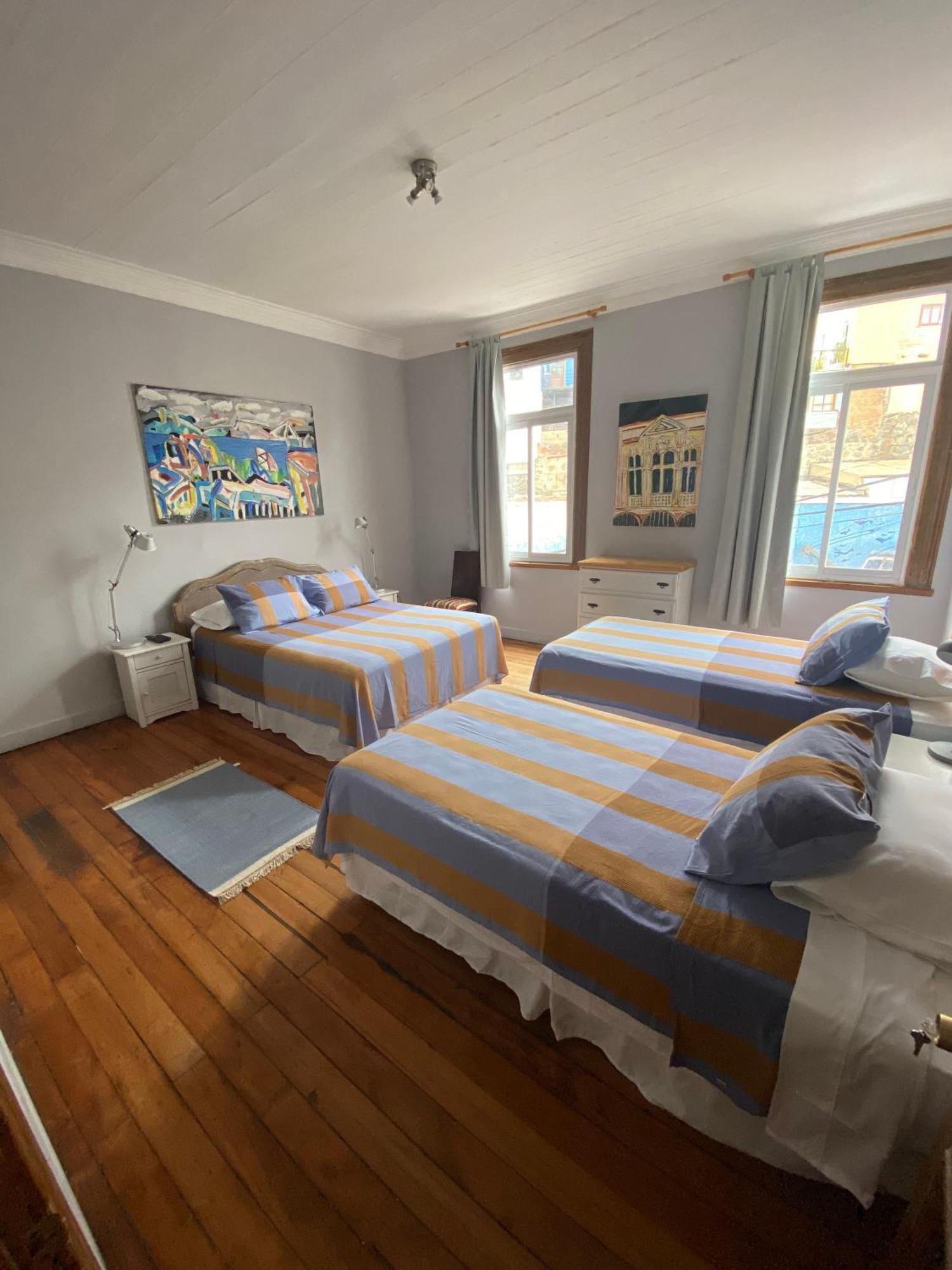 Casa Urriola B&B 발파라이소 객실 사진